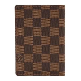 Louis Vuitton Pre-owned Vintage Damier Canvas Passport Cover - - Pre-owned - Donna - Marrone - ONE SIZE