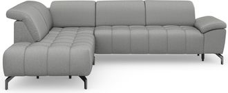 Sit&more Ecksofa »Cool L-Form« wahlweise mit Kopfteilverstellung und Vorziehsitz motorisch