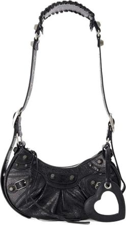 Balenciaga Shoulder Bags, female, Black, Size: ONE SIZE Le Cagole Shoulder Bag XS