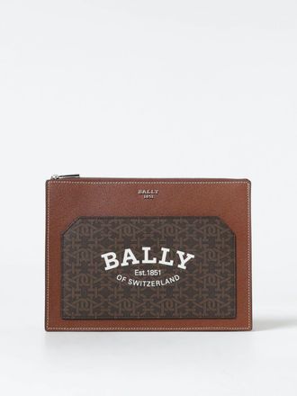 Bally Borsa Bally in pelle a grana con stampa logo
