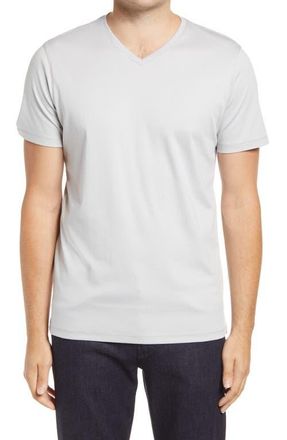 Robert Barakett Georgia Regular Fit V-Neck T-Shirt in Chalk at Nordstrom, Size Xxx-Large