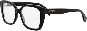Fendi Fe 50127I Optisch Montuur - unisex - Brillen - Zwart - ONE Size - Accessoires