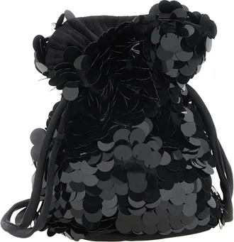 P.A.R.O.S.H. Gipsy Shoulder Bag - Black