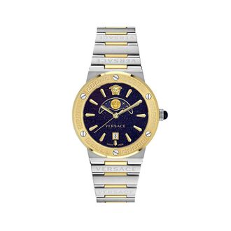 Versace Gray Stainless Steel Dress Mens Watch