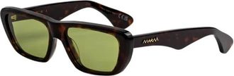 Marni Jimura Zonnebril - unisex - Zonnebrillen - Bruin - 56 MM - Accessoires