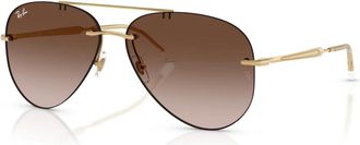 Ray-Ban Rb3791 Zonnebril - unisex - Accessoires - Geel - Maat: 59 MM Polyamide