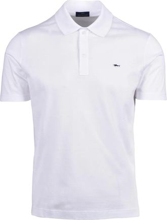 Paul & Shark White Cotton Regular Polo Shirt