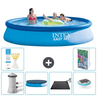 Intex Piscina Easy Set Redonda - 396x84 Cm - 7-piezas S328