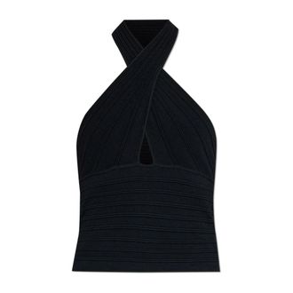 Cult Gaia Sleeveless Tops, female, Black, Size: XS Kanta Top