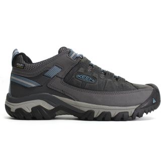 Keen Targhee III Leather Textile Womens Lace Up Shoes - Magnet Smoke Blue - Size:UK 8.5