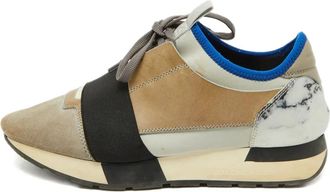 Balenciaga panelled sneakers - Neutrals