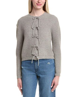 Lea & Viola Bow Cardigan