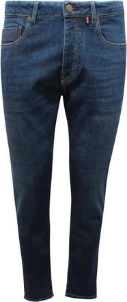 Paul & Shark Tessuto Candiani Broek - Heren - Slim Fit Jeans - Blauw - L - Denim - Jeans