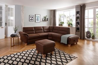 HOME AFFAIRE Ecksofa »Soleo L-Form« komfortabel durch Trapezecke mit Relaxfunktion, auch mit Bettfunktion