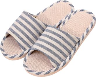Generic Slippers Women Mens And Womens Summer Thick Soled Indoor Non Slip Leisure Bathroom Soft Soled Cozy Clogs Hotel Linen Design For Her Cozy House Slipper