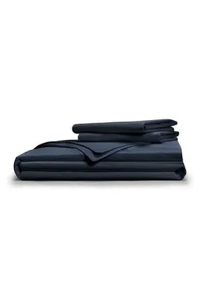 Pillow Guy Soft & Smooth Tencel Duvet Cover 3-Piece Set in Dark Navy at Nordstrom Rack, Size King/california King