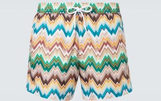 Missoni Zigzag swim trunks
