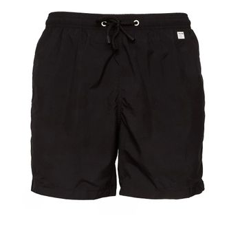 MC2 Saint Barth Beachwear, male, Black, Size: XL Lightweight Quick-Dry Swim Shorts