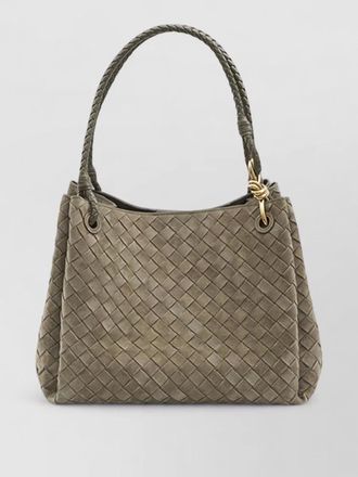 Bottega Veneta parachute large leather tote bag