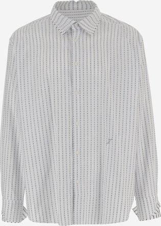 Jacquemus Mens Cotton Shirt White