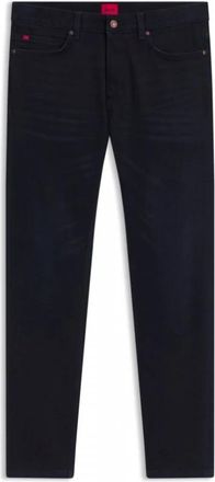 HUGO BOSS Jeans 708 - Heren - Slim Fit Jeans - Blauw - W36 - Leer - Jeans
