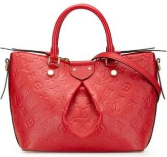 Louis Vuitton Pre-owned Mazarine PM Handtas - Dames - Vintage Handtas - Rood - ONE Size - Leer - Vintage