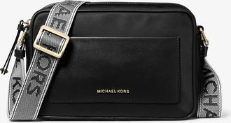 Michael Kors Jet Set Large Nylon Gabardine Crossbody Bag