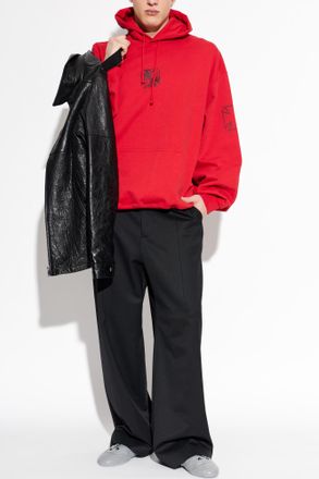 VETEMENTS Hoodie, Mens, Red