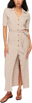 Nation Ltd Enise Button Up Maxi Dress In Layer Cake