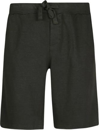 Original Vintage Linnenmix Katoenen Shorts - Heren - Korte Broeken - Groen - 2XL - Katoen - Korte Broeken