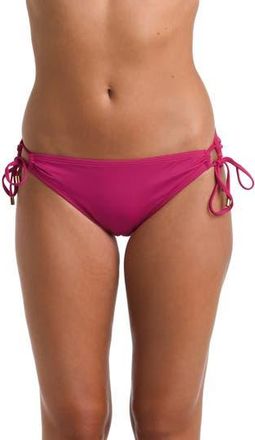 La Blanca Island Goddess Hipster Bikini Bottoms in Magenta at Nordstrom Rack, Size 12