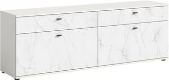 Inosign Lowboard »CALCOLO, Breite 180cm, 2 Schubkästen, 2 Klappen, 2 Fächer« TV-Möbel, TV-Schrank, TV-Lowboard, Mediaboard, Wohnmöbel