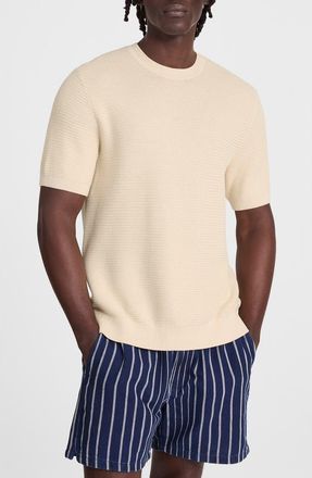 Madewell Zigzag Stitch Sweater Top in Parchment at Nordstrom Rack, Size Xx-Large