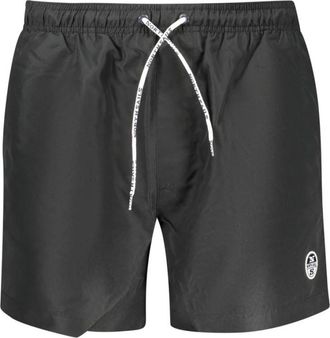 North Sails Swim Boxer - Heren - Strandmode - Zwart - S - Polyester - Badmode