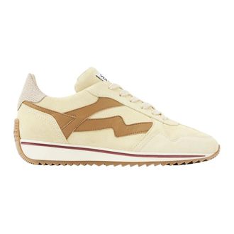 VIA VAI Mikki Alex - Dames - Sneakers - Beige - 37 EU - Leer - Schoenen