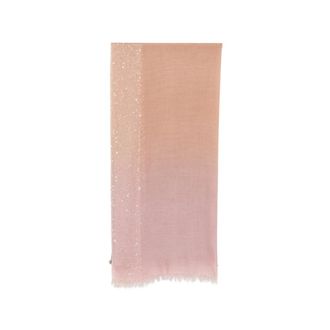 Faliero Sarti New Dania Sequin-embellished Frayed Scarf