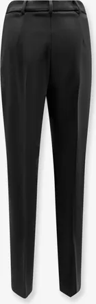 Max Mara Womens Trousers Mxmgiglio Virgin Wool Black