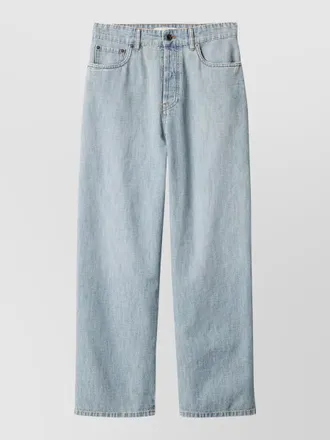 Miu Miu denim straight-leg trousers