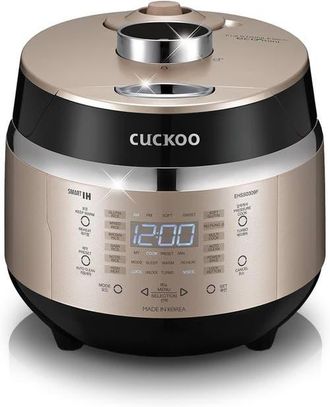 The Cuckoos Nest 3-Cup (Uncooked) Induction Heating Pressure Rice Cooker with Nonstick Inner Pot in Metallic Gold at Nordstrom