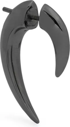 Shaun Leane Talon polished-finish earring - unisex - Rhodium Plated Sterling Silver - One Size - Black