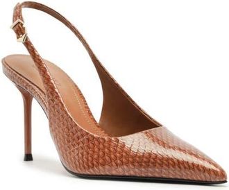 Schutz Paola Slingback Pump in Miele at Nordstrom, Size 10.5