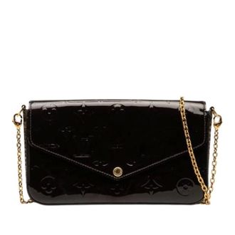 Louis Vuitton Pre-owned Cross Body Bags, female, Purple, Size: ONE SIZE Pre-owned Pochette Felicie