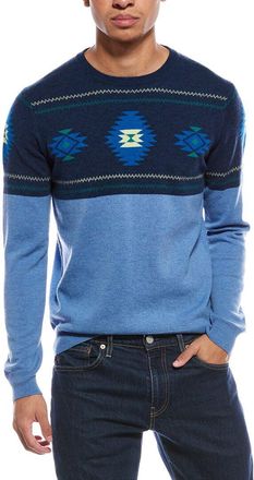 Brodie Navajo Wool & Cashmere-Blend Crewneck Sweater