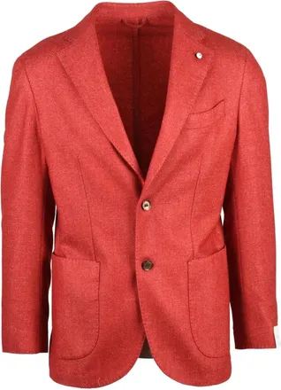 L.B.M. 1911 Hombre, Chaquetas, Rojo, Talla: M