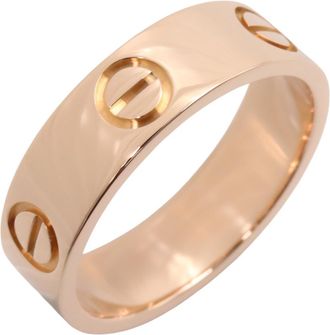 Cartier Gold Pink Gold (18K) Band Ring (Pre-Owned)