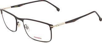 Carrera Mens 55 mm Brown Opticals