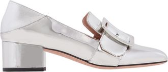 Bally Janelle Buckle Leather Pumps, Brand Size 37.5 ( US Size 7 )