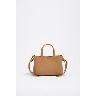 Bimba & Lola Mini Chihuahua Bag in Hazelnut at Nordstrom