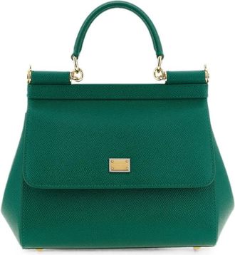 Dolce & Gabbana Sicily Crossbody Tas - Dames - Handtassen - Groen - ONE Size - Nylon - Tassen