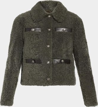 Brunello Cucinelli Fuzzy Soft Lamb Shearling Jacket